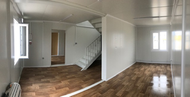 BUNGALOW CHANTIER BUREAU. Bâtiment modulaire permanent.