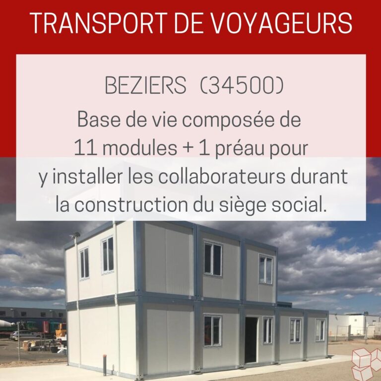 BUNGALOWS JUMELES EN BATIMENT – BEZIERS